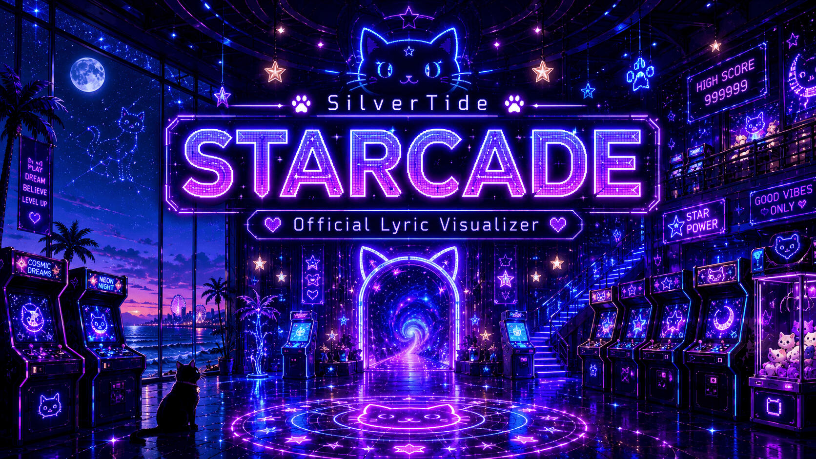 Starcade Lyric Visualizer Playlist